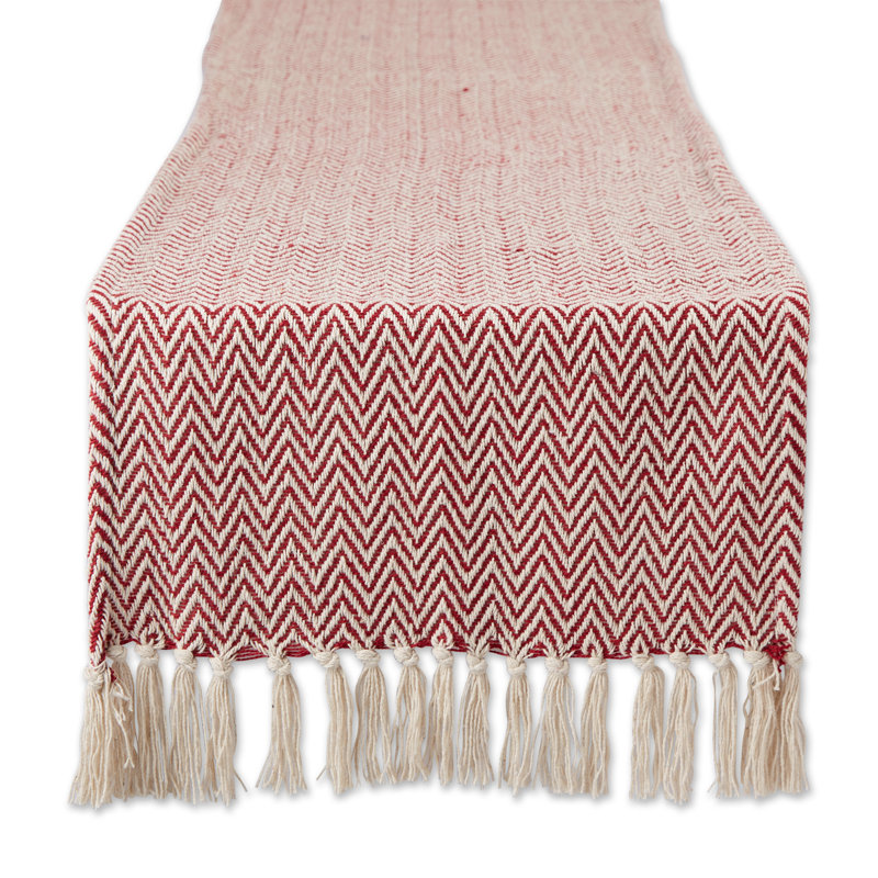 Desta Solid Table Runner,  72'' x 15'' , Barn Red