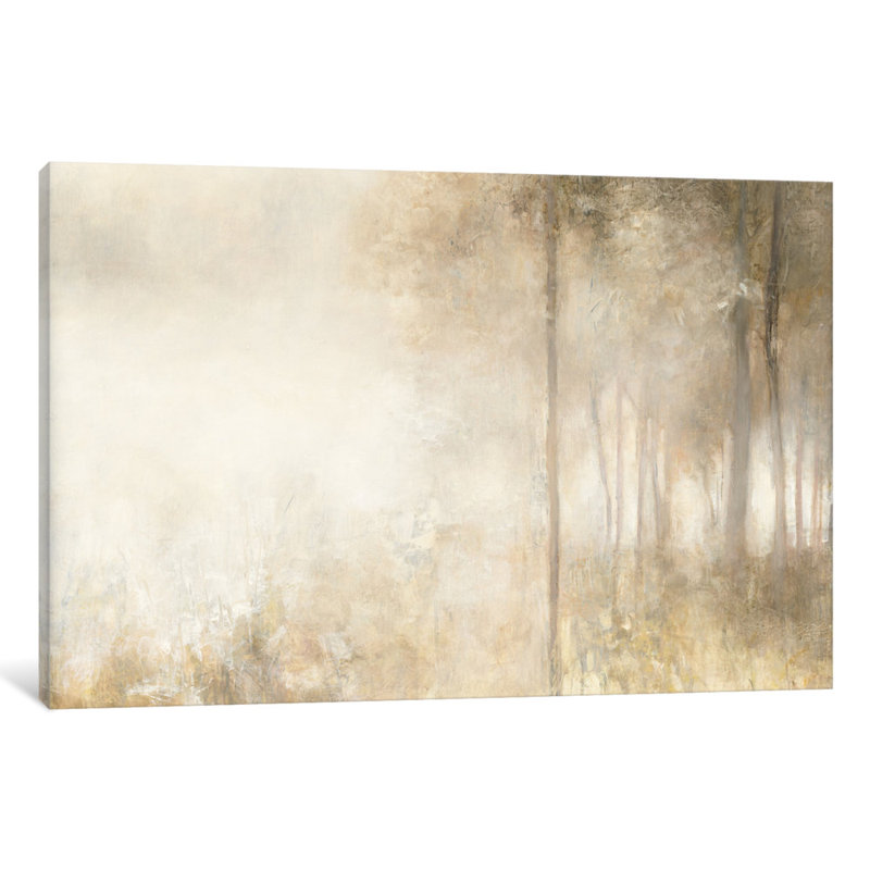 « bord des bois », reproduction d’art sur toile, H 18 po x l 26 po x P 1,5 po