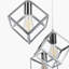 Dairine 5 - Light Steel Pendant