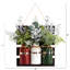 Ensemble de 3 plantes artificielles en pot