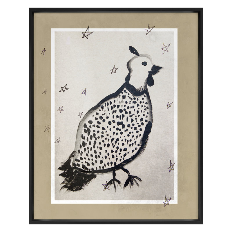 Little Pheasant Print by Bainbridge, Hope, Black Single Picture Framed