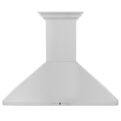 30"" 400 CFM Ducted Wall Mount Range Hood in Stainless Steel with Nightlight -  ZLINE, KF1CRN-BT-30