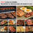 Flintex Gas & Wood Pellet Grill Smoker Combo with Griddle, 709 sq. in. Total Cooking Area, 3 Propane Burner 24,000 BTU, Digital Temp Control, Side Shelf, Rolling Cart