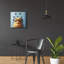  «Four Eyes Chick 2» par Lucia Heffernan, art mural en verre acrylique, 24 po x 24 po-1746877685