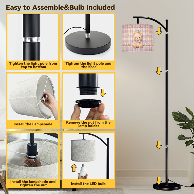Lampe sur pied Arc