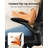 Ergonomic Drafting Chair - Standing Desk Chair With Flip-Up Armrests, Adjustable Height, Lumbar Support & Adjustable Footrest Ring