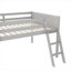 Lit mezzanine bas en bois avec échelle-1298596990-1298596991