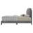 Grey Upholstered Queen Bed