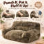Fauteuil à billes 41 po, housse en tissu de chenille, lit pour chien People-73590781