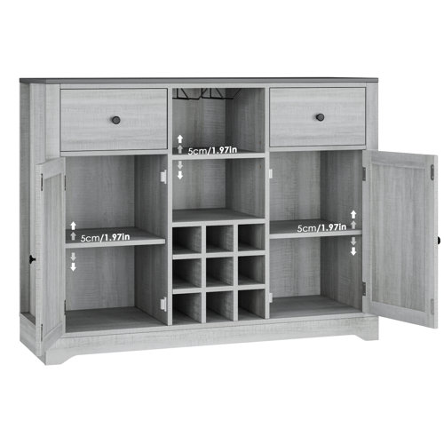 Wayfair | Wine Bottle Storage Equipped Sideboards & Buffets You'll Love ...