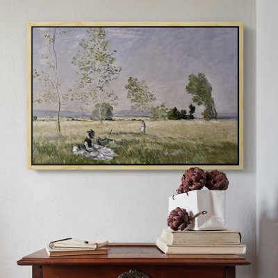 Été (l'été), 1874 - Claude Monet, toile tendue avec châssis