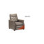 Fauteuil inclinable électrique en cuir véritable de 31,50 po Gumesindo-1842527518