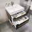 Crooke 23.6'' Single Bathroom Vanity with Acrylic Top-998425591