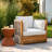 Layton Outdoor Swivel Chair 