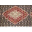 Tapis oriental à motif végétal à motif géométrique Tabriz Mahi noué à la main 4 x 7