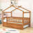 Twin Size Wooden Daybed With Twin Trundle-466847157