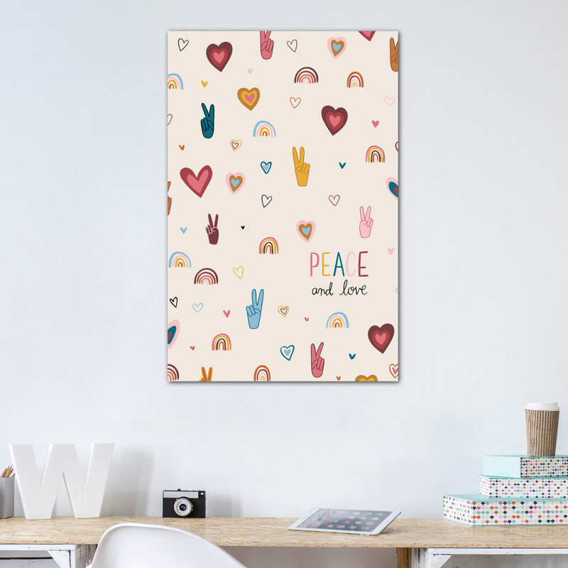 Art vi vibes, Toile tendue, H 48 po x l 32 po x P 1,5 po