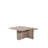 Two-Tier Rectangular Coffee Table, Travertine-1419487527