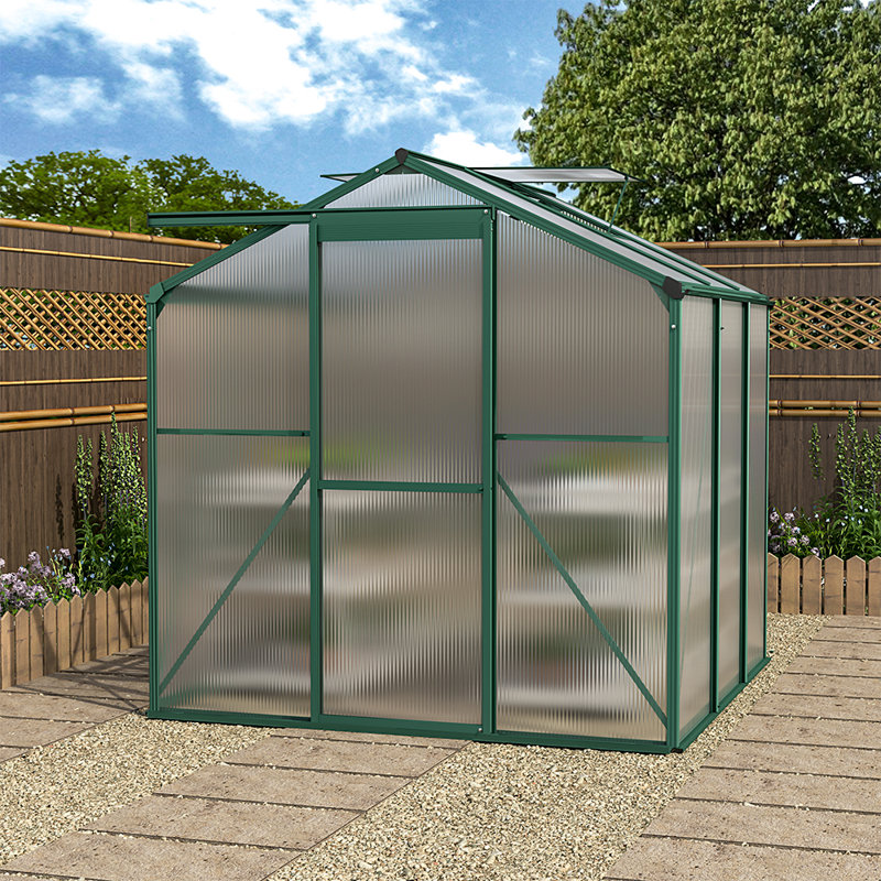 Ebright 6.5 Ft W X 6.5 Ft D Hobby Greenhouse