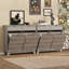 Armoire poubelle inclinable à 2 portes et 2 tiroirs Wave Design-122622501