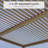 PURPLE LEAF 11x28 ft Louvered Pergola with LED Strip Lights, Aluminum Outdoor Pergola with Independent-125708473