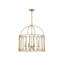 Luminaire suspendu en métal 4 lumières-1618454201
