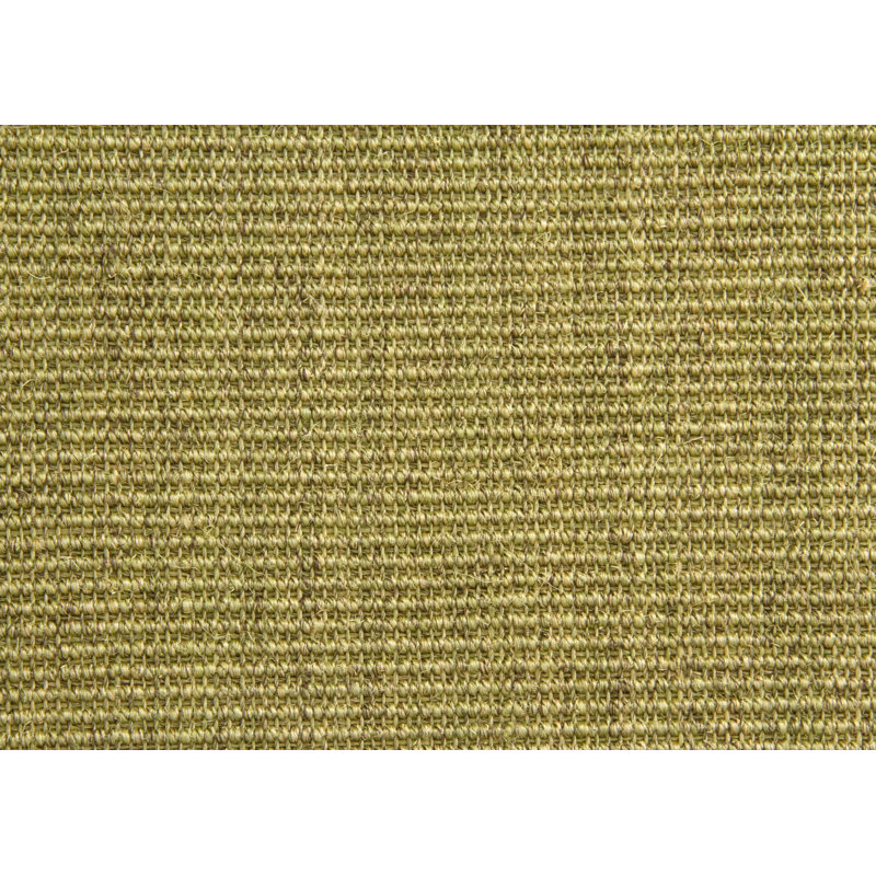 Areesha Solid Colour Jute / Sisal Flatweave Area Rug, Rectangular 100 x 200cm