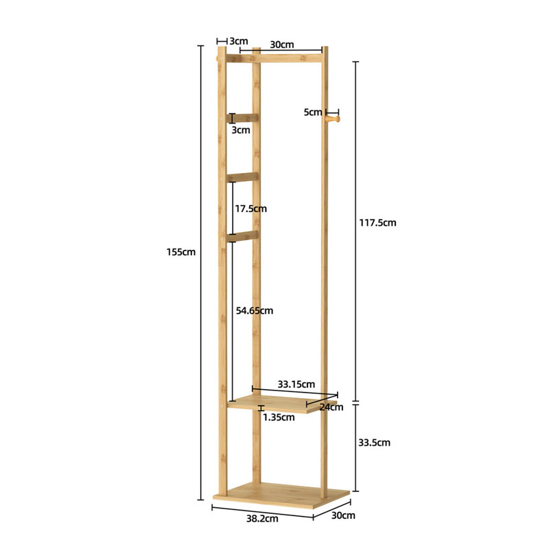 38.2cm Clothing Rack