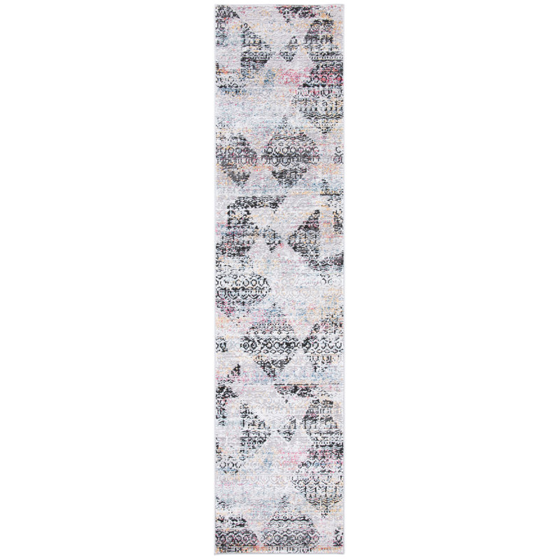Porcello 900 Performance Geometric Rug, Runner 2'2" x 9'