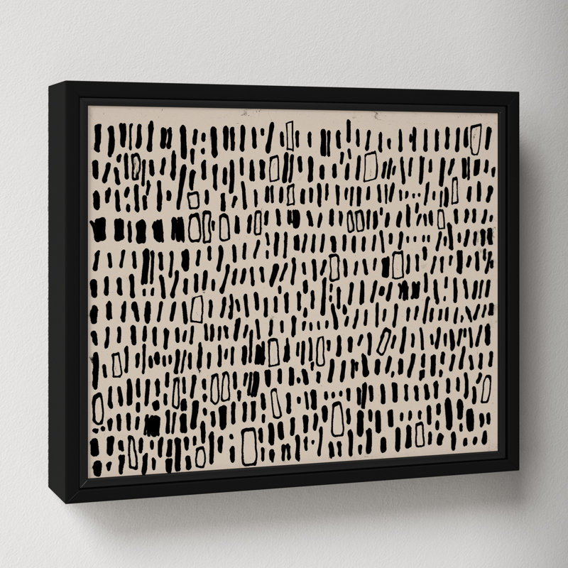 Tribal Code by Filippo Ioco, 9.5" H x 11.5" W x 2" D, Black