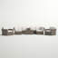 Ensemble de conversation pour 8 personnes avec coussins Breaker Wicker