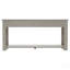 Console / canapé avec tiroirs de rangement et tablette inférieure pour le vestibule (gris délavé)-125909288