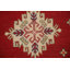 Tapis oriental fait à la main rouge Kazak 9 x 12
