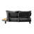 Patio Conversation Set with Cushions-111865815