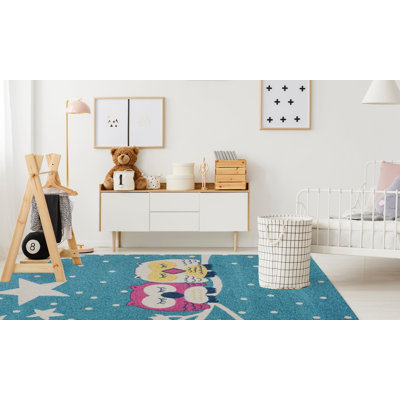Tapis bleu Arago