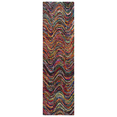 Anaheim Hand Tufted Cotton Abstract Rug
