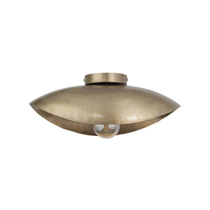 Luminaire suspendu en laiton antique Rouveroy