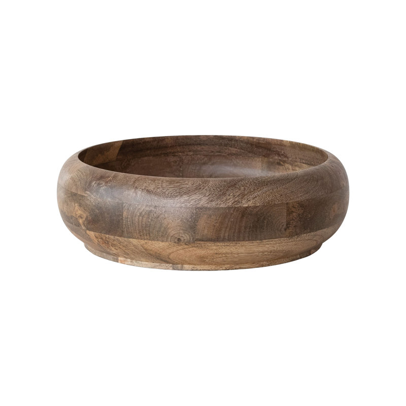 Bol rond en bois de manguier