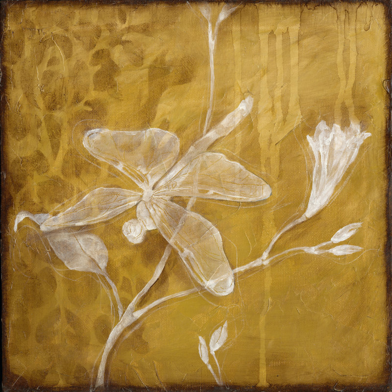 Wings And Damask IV - Wrapped Canvas Painting, 30cm H x 30cm W x 3.8cm D