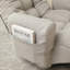 Fauteuil rotatif polyvalent avec tête et taille réglables pour une détente ultime