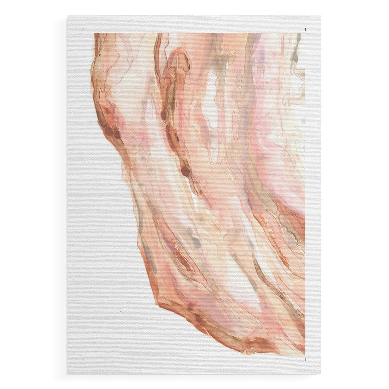 Rose Quartz II - reproduction de toile seulement - non encadrée, H 18 po x l 12 po