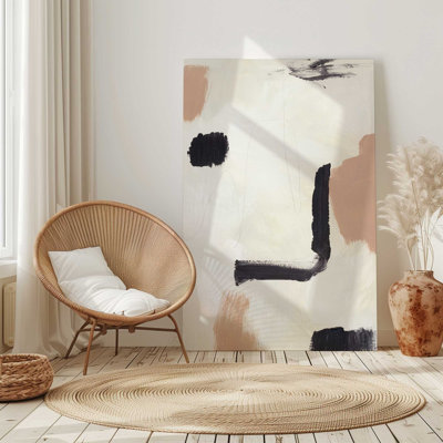 Ink and Earth v1 Print on Canvas