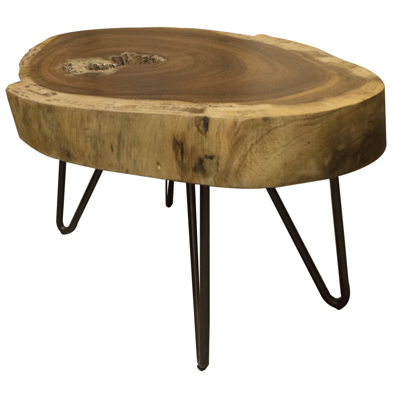 Table de bout en bois massif