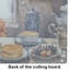 French Bulldog Fall Kitchen Pumpkins Glass Cutting Board Large