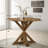 Cross-Buck Base Counter Height Dining Table