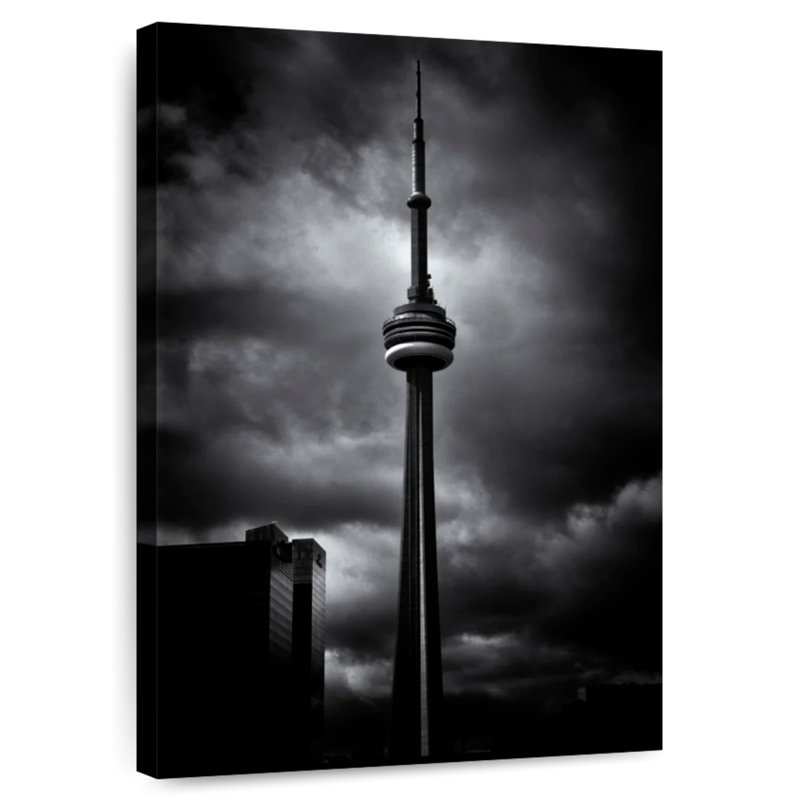 Lilie CN Tower Toronto Canada, 36" H x 24" W