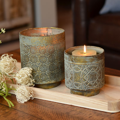 Valen Tabletop Votive Candle Lanterns