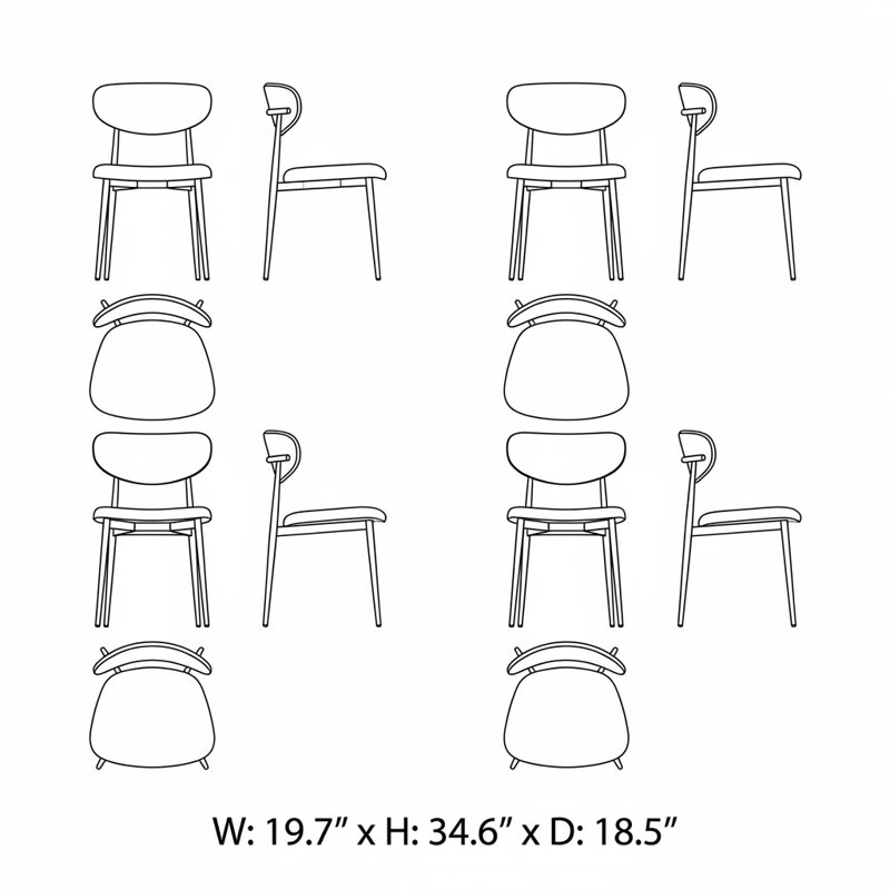 Babyface Upholstered Side Chair
