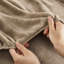 Ensemble de draps 3 pièces de couleur taupe - 100%, ultra doux avec une touche luxueuse, comprend des draps-housse plats et une taie d'oreiller, peut accueillir jusqu'à 16 po de matelas, pour une expérience de literie douillette, brossé des deux côtés,