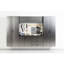 Armoire de rangement murale de style contemporain, 32,14 po Large, 80,63 po de hauteur, 21,98 po de profondeur, gris métallique, tiroirs, résistants à l'eau et à la chaleur, reliure à bord plus épais 2 fois, tableau de qualité E0, disposition des tablettes,